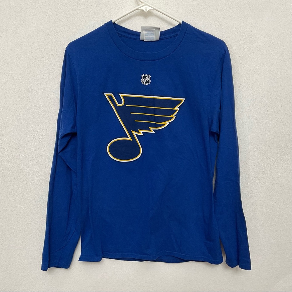 Fanatics St Louis Blues Tarasenko 91 Hockey Long Sleeve Shirt Size Small